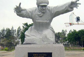 大同中领雕塑|专业制作黄继光石雕