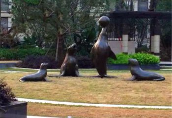 大同海豹雕塑，装点你的园林