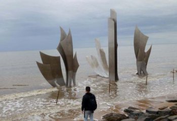 大同海洋船帆雕塑——送给宁静海滩的时刻