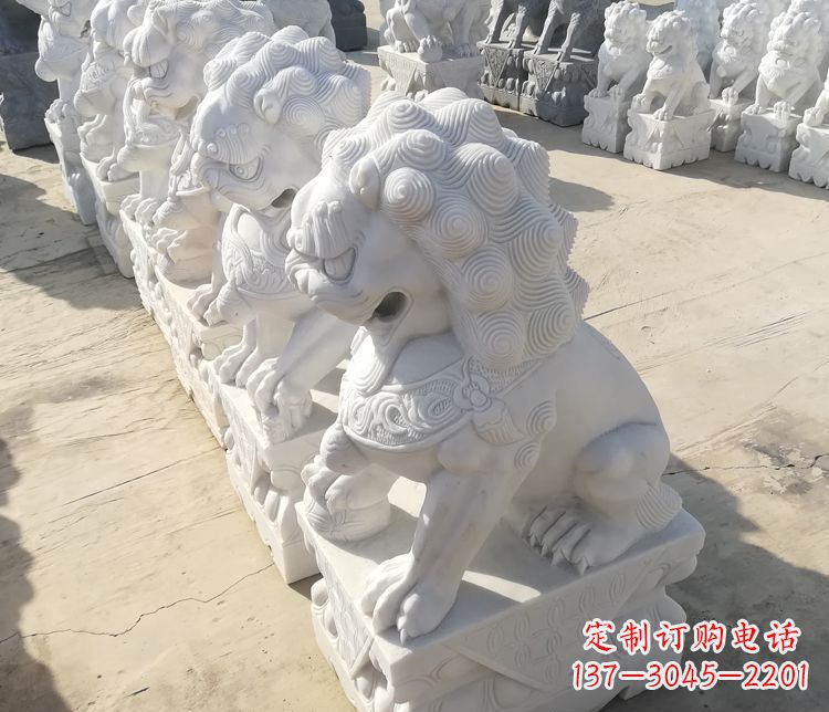 大同中领雕塑狮子雕塑是一种古典的装饰品,以狮…