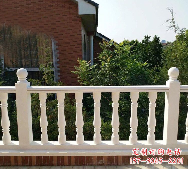 大同汉白玉欧式栏杆石雕
