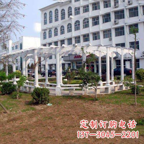 大同汉白玉欧式石雕花架