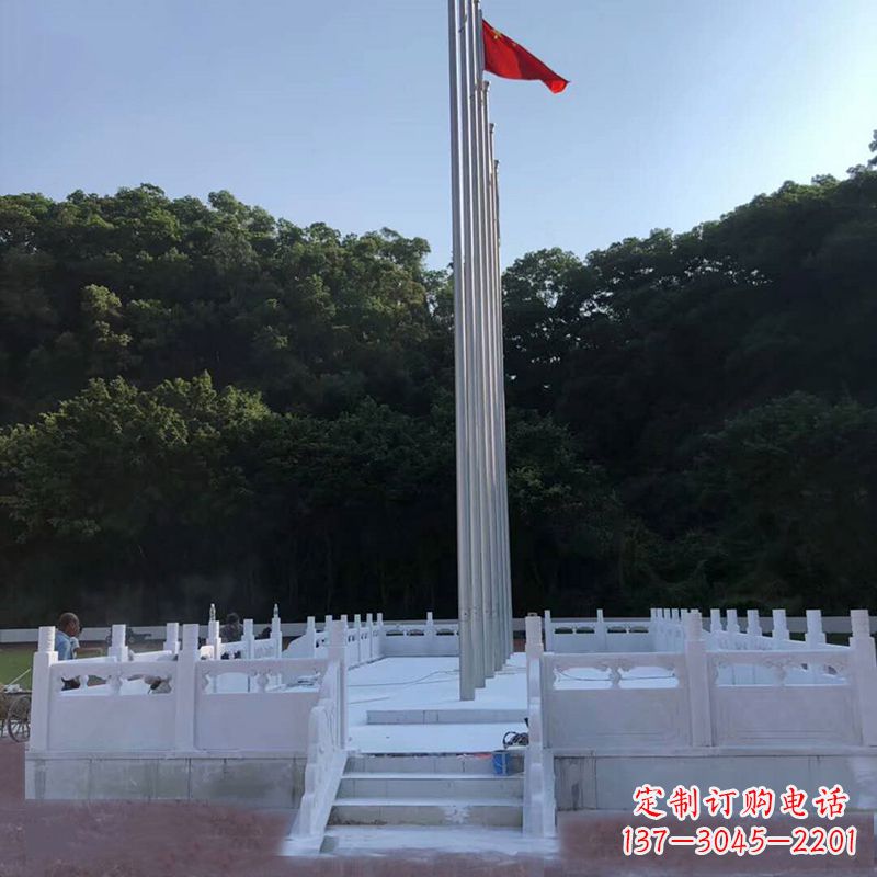大同中领雕塑是一家专业定制汉白玉石雕国旗台的…
