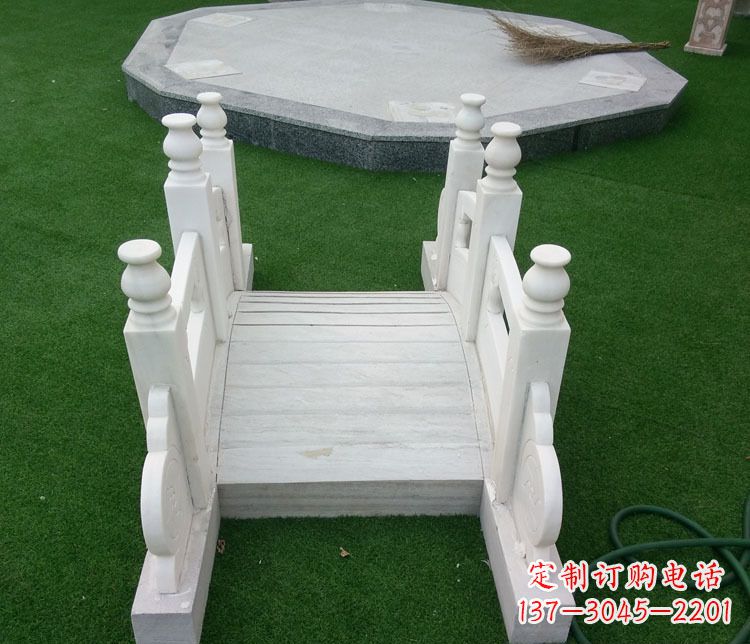 大同汉白玉园林户外石桥