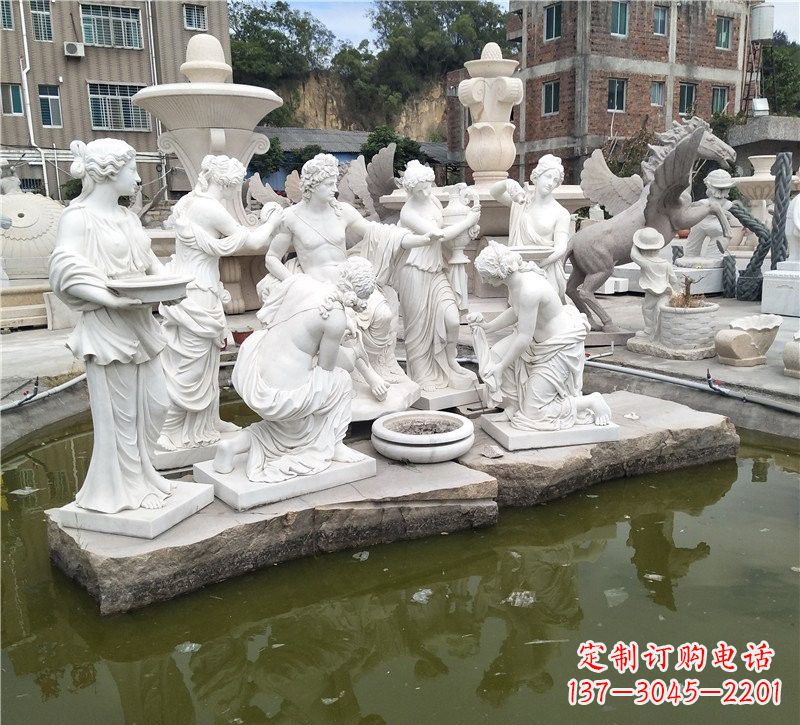 大同精美绝伦,众宁芙侍奉阿波罗雕塑