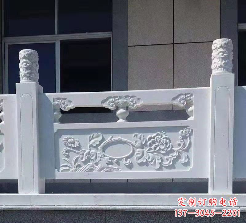 大同汉白玉走廊栏板雕塑
