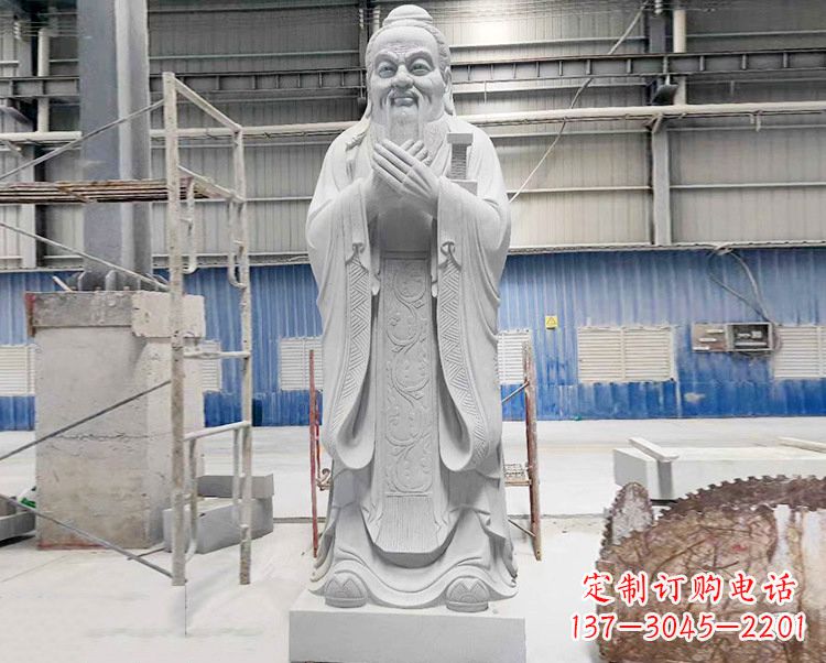 大同合浦一中孔子雕像