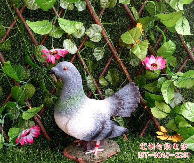 大同铁饰和平,艺术和爱的和平鸽雕塑