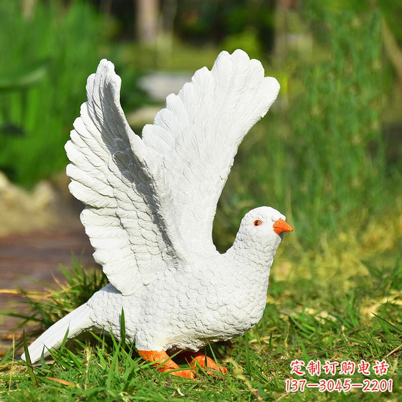 大同和平鸽抽象雕塑