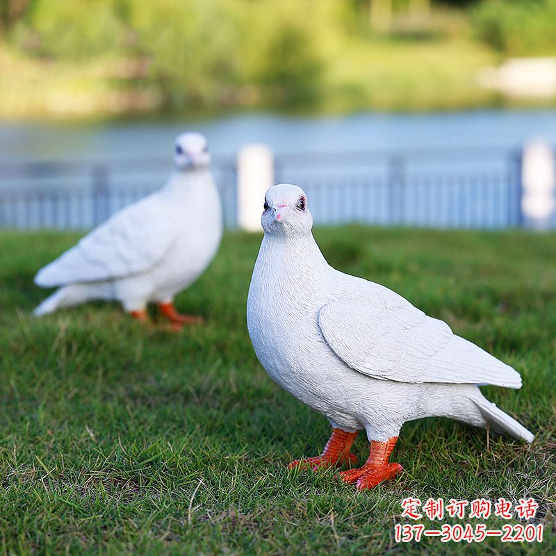 大同和平鸽与少女雕塑