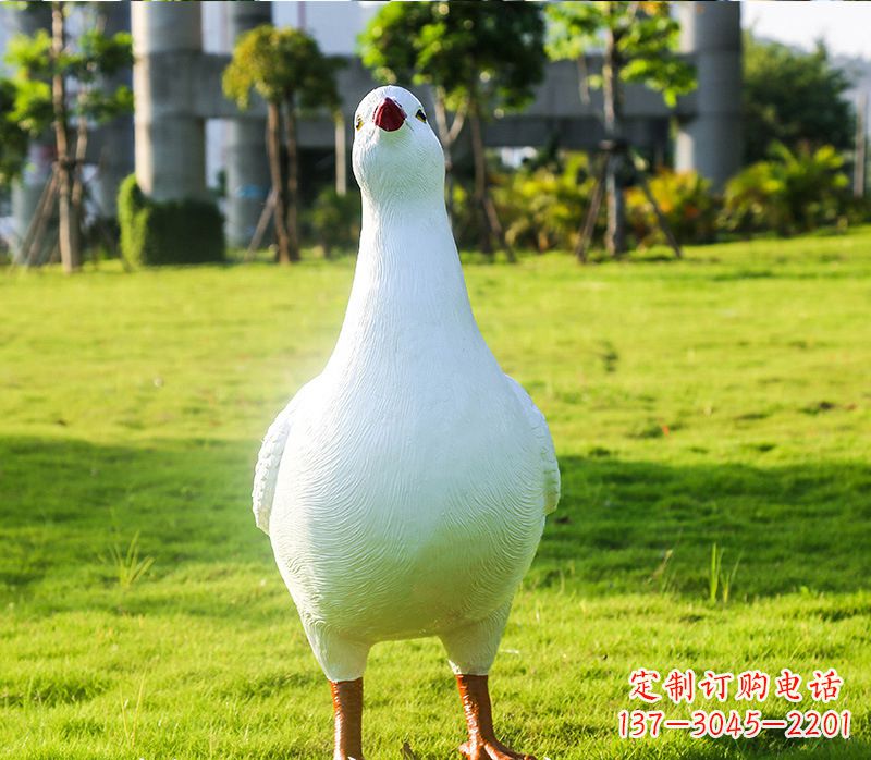 大同中领雕塑:和平鸽雕塑
