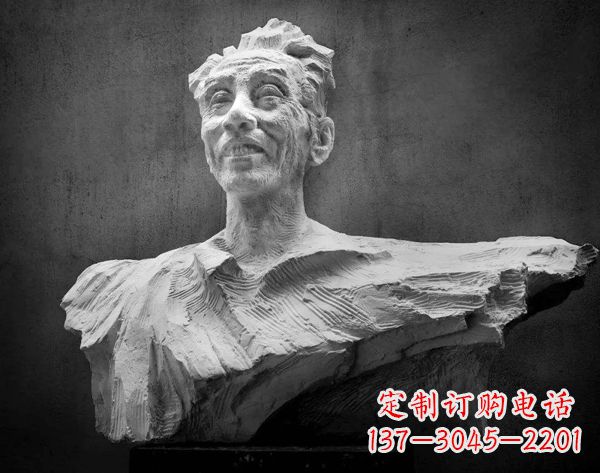 大同贺绿汀石雕头像——致敬中国当代音乐传奇