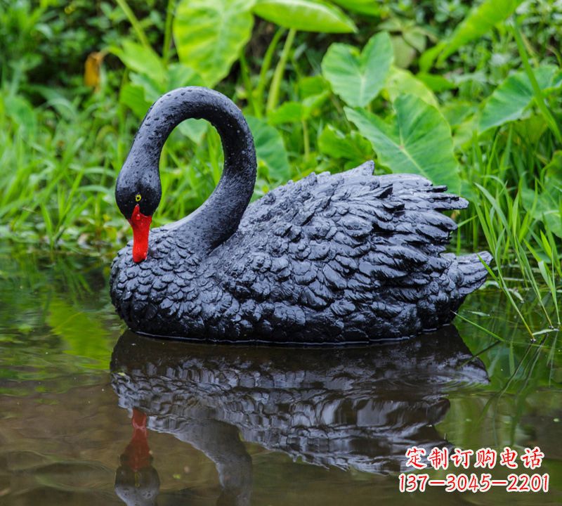 大同优美雕塑,精致天鹅雕塑