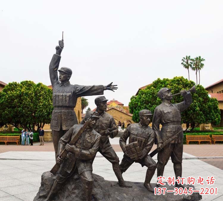 大同铭记红军英勇|红军纪念雕塑