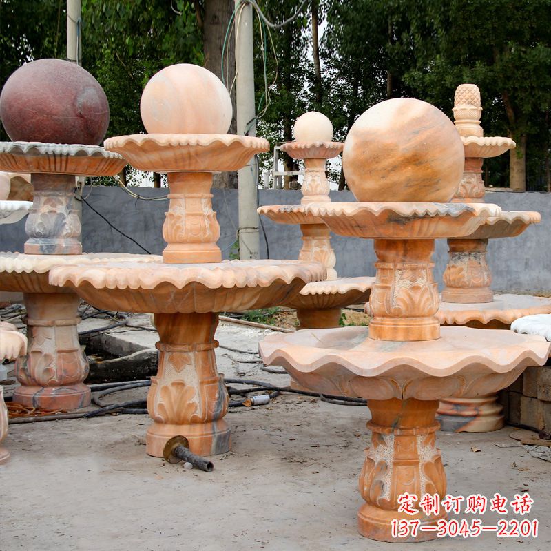 大同经典红锈石风水球,贵宾尊贵收藏品