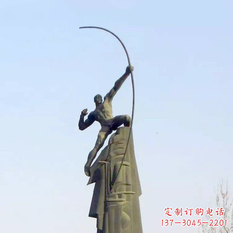 大同精美雕塑,品质保证——后羿雕塑