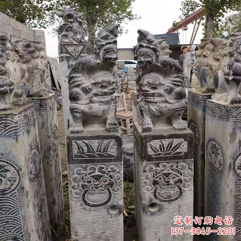 大同中领雕塑——历久弥新的拴马桩雕塑