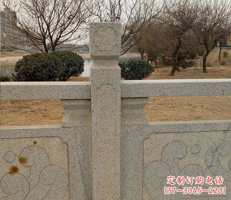 大同定制户外大理石栏板雕塑