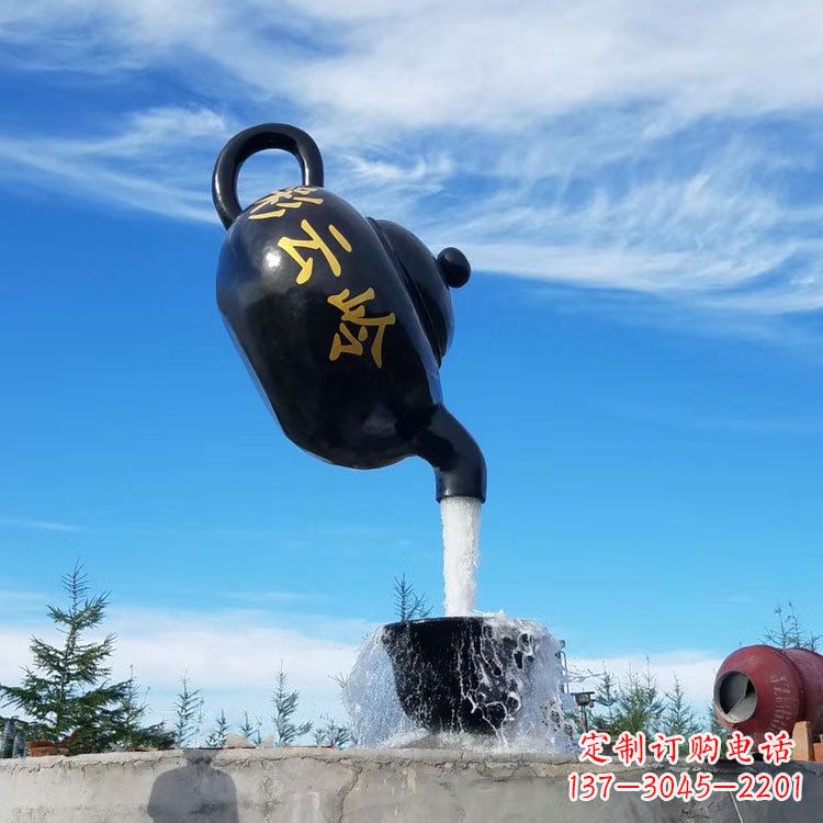 大同中领雕塑,景观喷泉雕塑定制