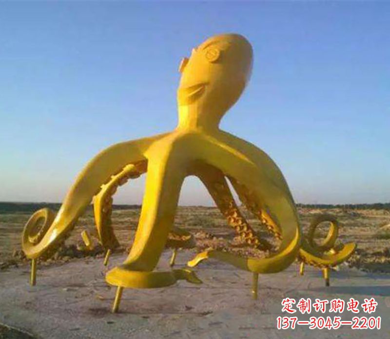 大同新颖别致的章鱼雕塑