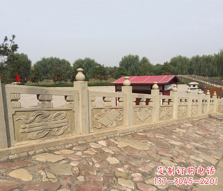大同护城河大理石栏板雕塑
