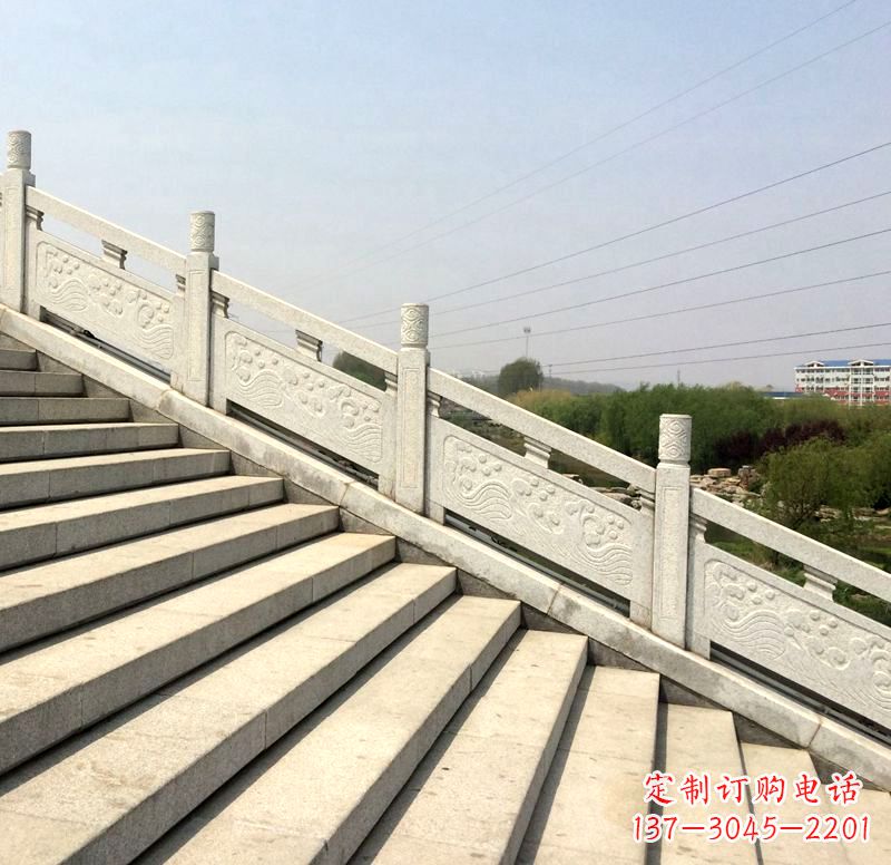 大同欣赏自然之美,定制花岗岩石栏杆雕塑