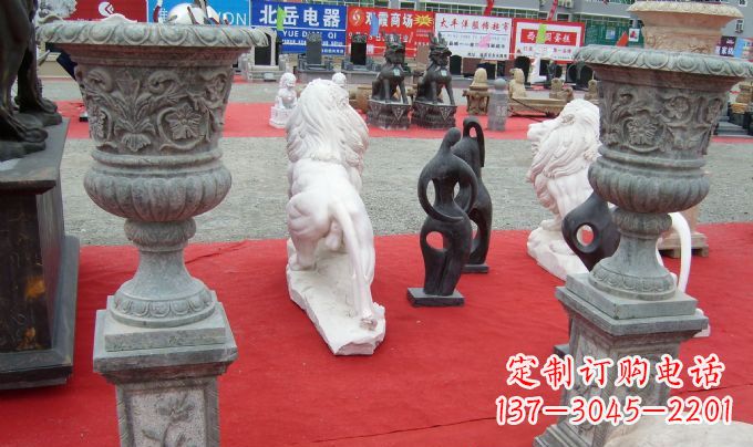 大同中领雕塑|花盆雕塑带来极致视觉体验