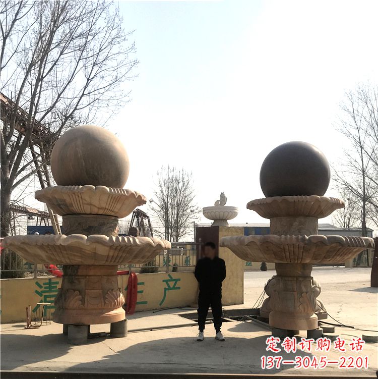 大同花园石头喷泉雕塑,为家园带来新的活力