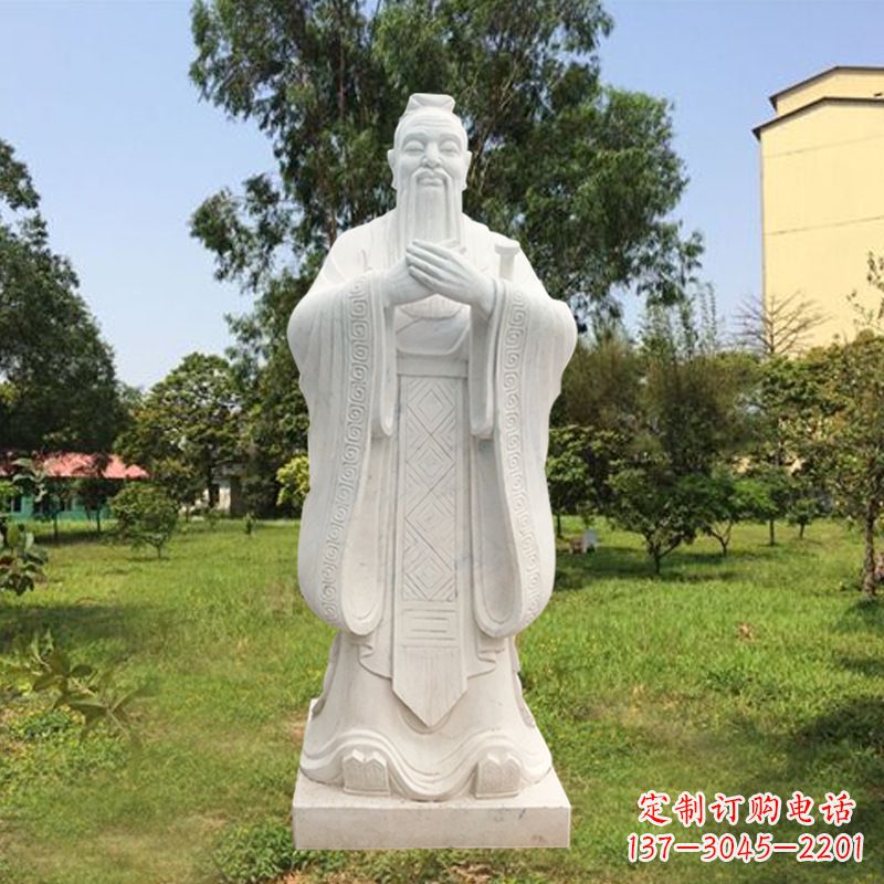 大同精雕细作,欣赏华师孔子雕塑