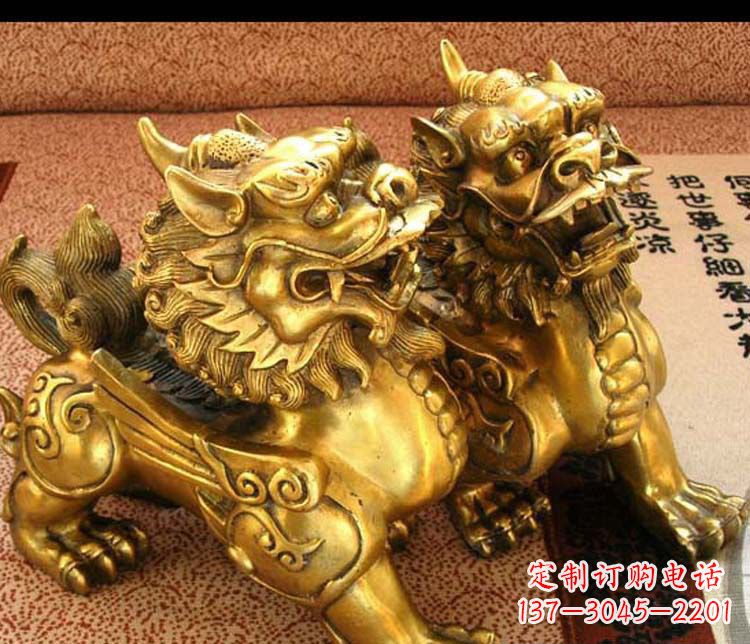 大同超级定制麒麟雕塑，尊享贵族尊贵