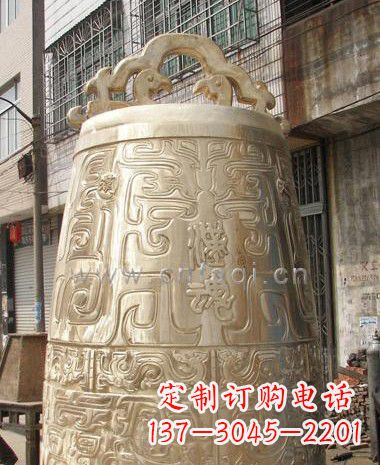 大同黄铜警钟雕塑，给你一个安静而庄严的空间
