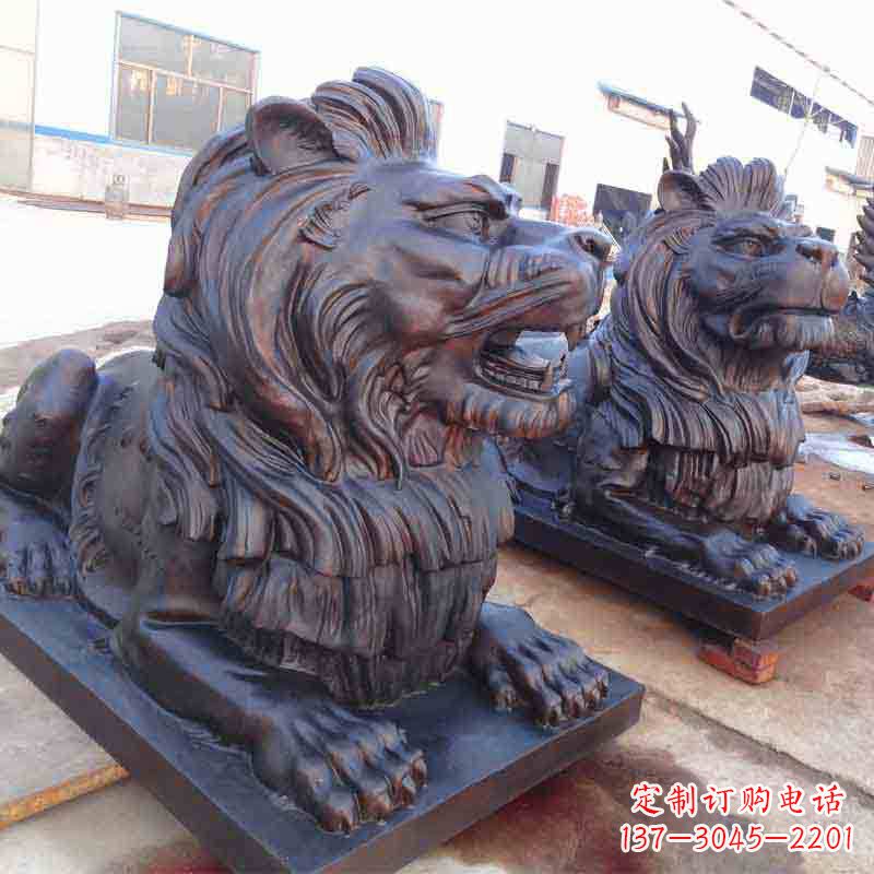 大同汇丰狮子雕塑