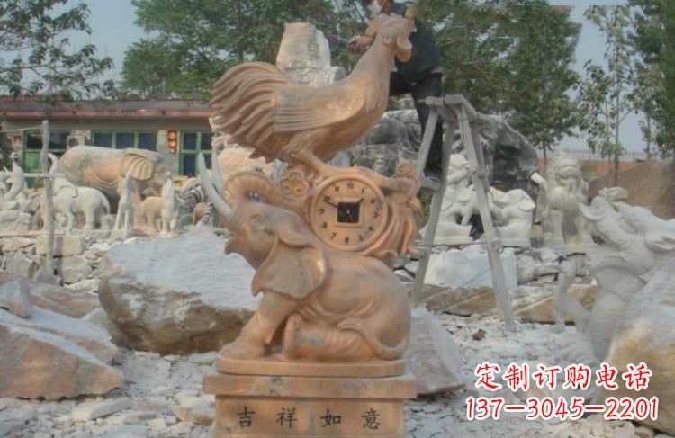 大同精美的公鸡石雕,带您回到传统