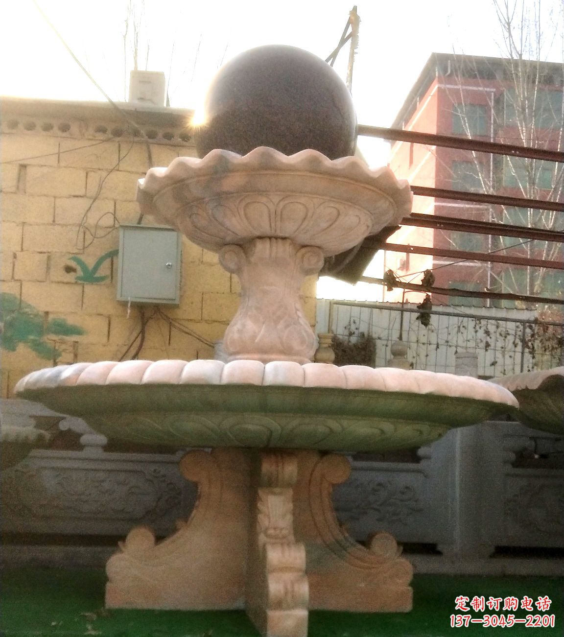 大同中领雕塑的风水球雕塑是一种独特的雕塑,其…
