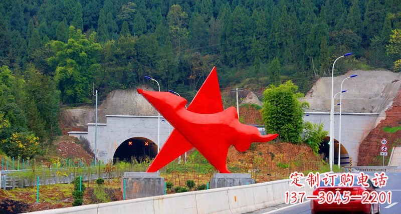 大同不锈钢五角星雕塑——把美好变成珍藏