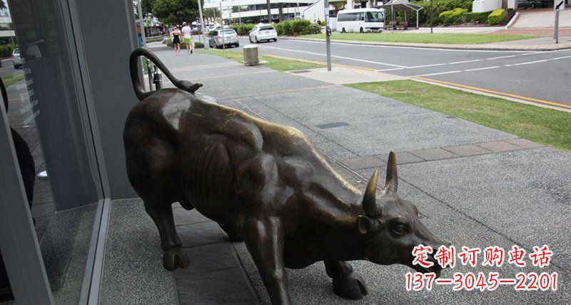 大同街边特色动物铜雕,精雕细琢,立体逼真