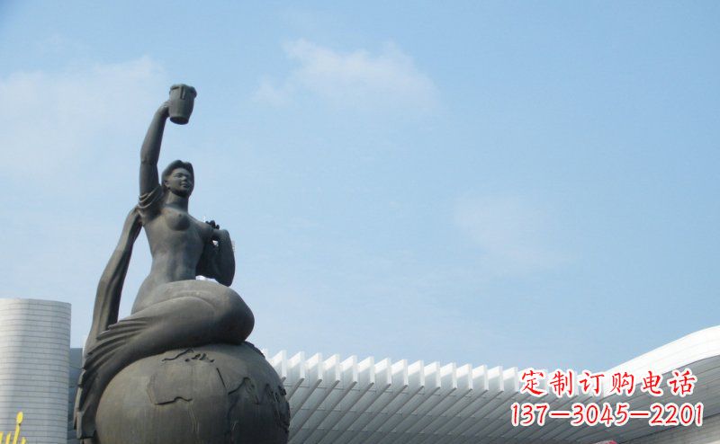 大同中领雕塑推出的精美雕塑——铜铸地球塑像,…