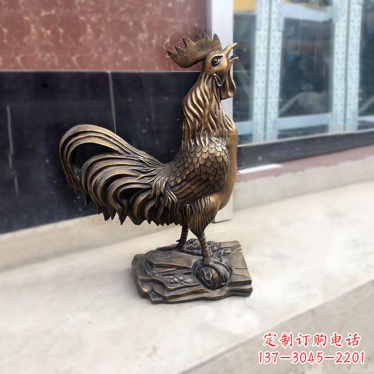 大同中领雕塑出品的精美纯铜动物雕塑,是一款具…