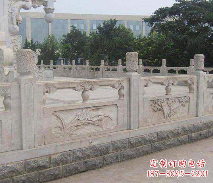大同中领雕塑:精美石材栏板雕塑