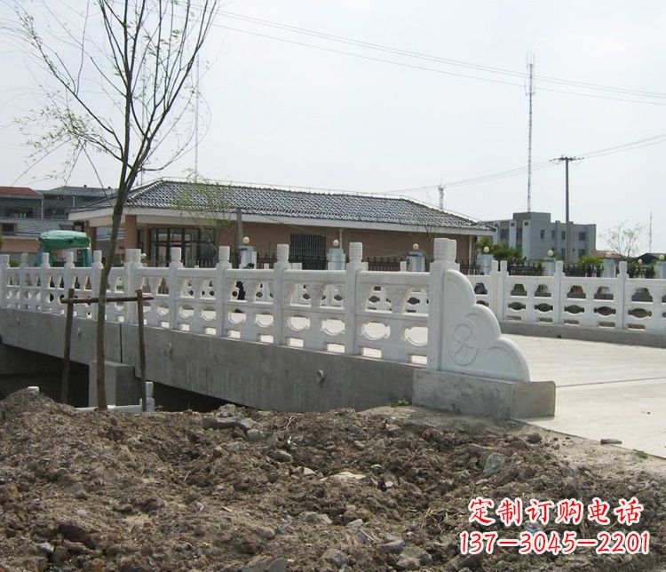 大同景区大理石栏板石雕 (6)