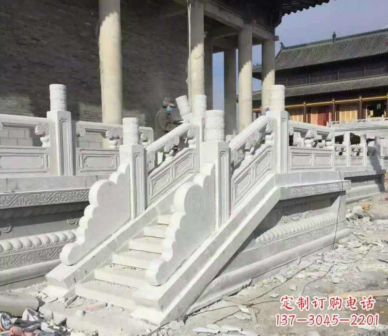 大同大理石栏板石雕,精美绝伦,让建筑锦上添花