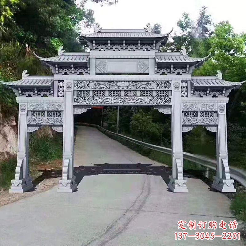 大同专业定制石牌坊雕塑