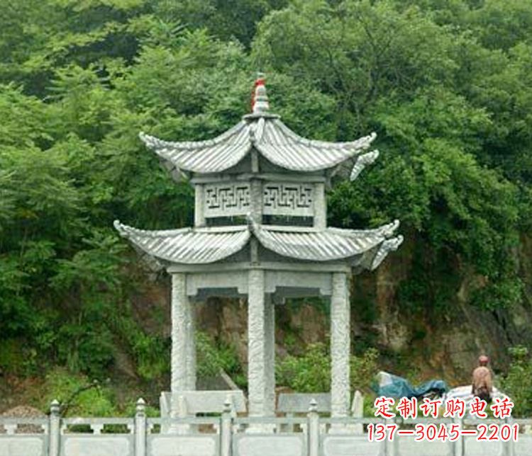 大同中领雕塑|凉亭石雕:让您的景区更加精彩