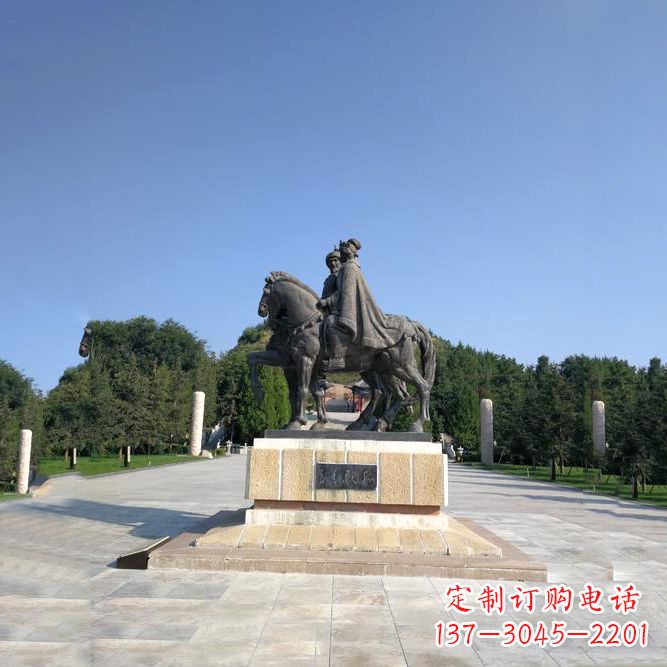 大同王昭君雕塑，象征传承君臣之义