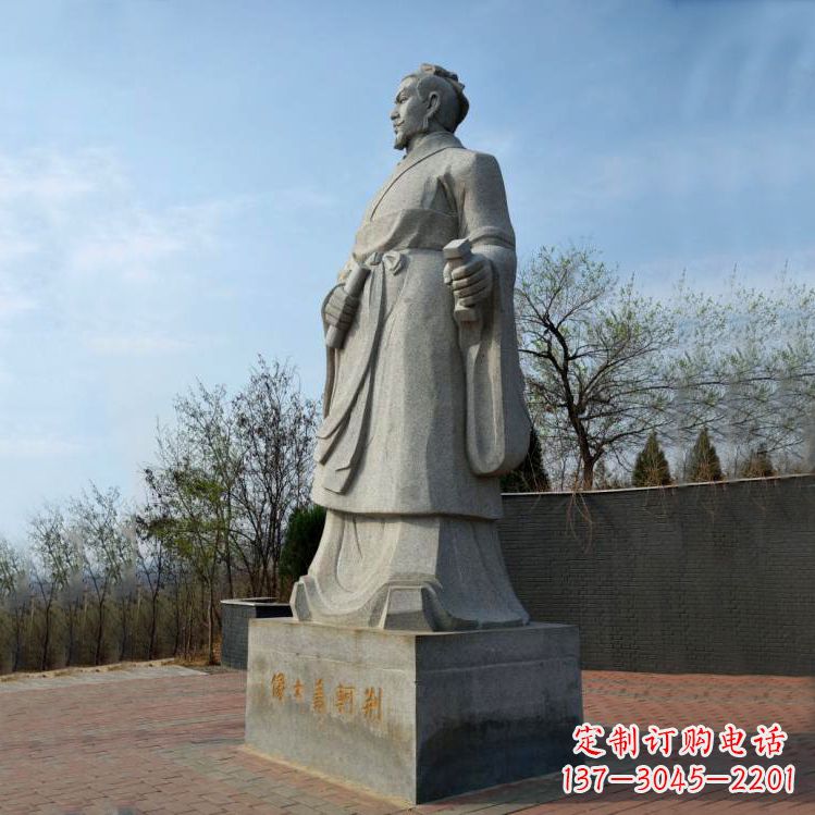 大同中国荆轲铜雕塑,给景区广场趣味增添历史感