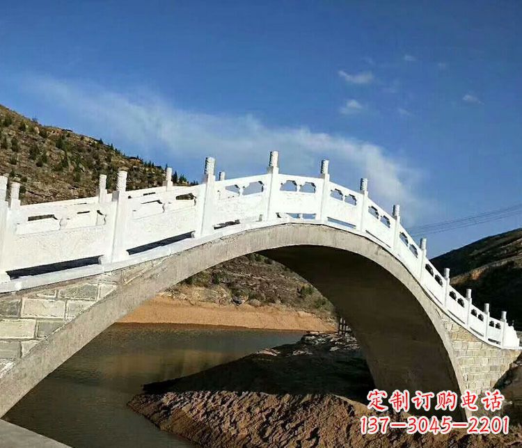大同景区汉白玉拱桥雕塑
