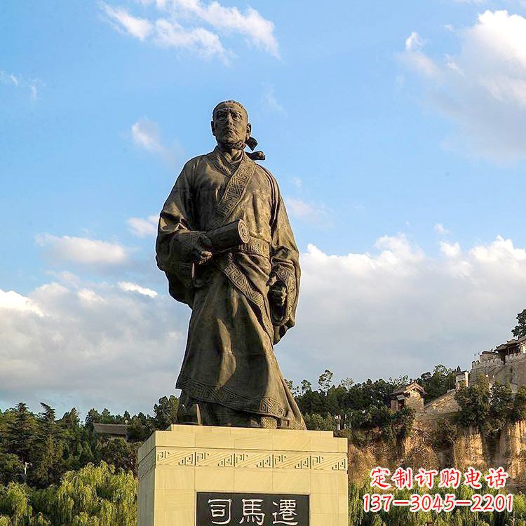大同超级精美的司马迁雕塑