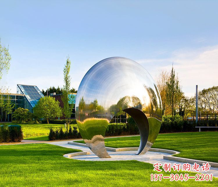 大同金色门楣的精美镜面拱门雕塑