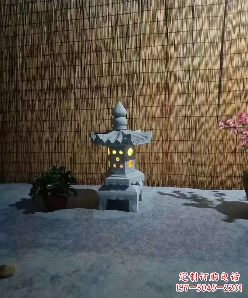 大同酒店石灯雕塑