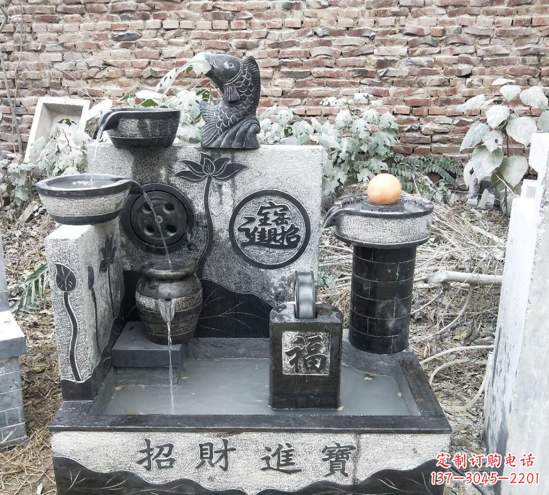 大同酒店招财流水池